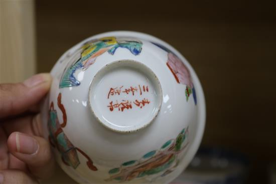 A group of Chinese and Japanese porcelain